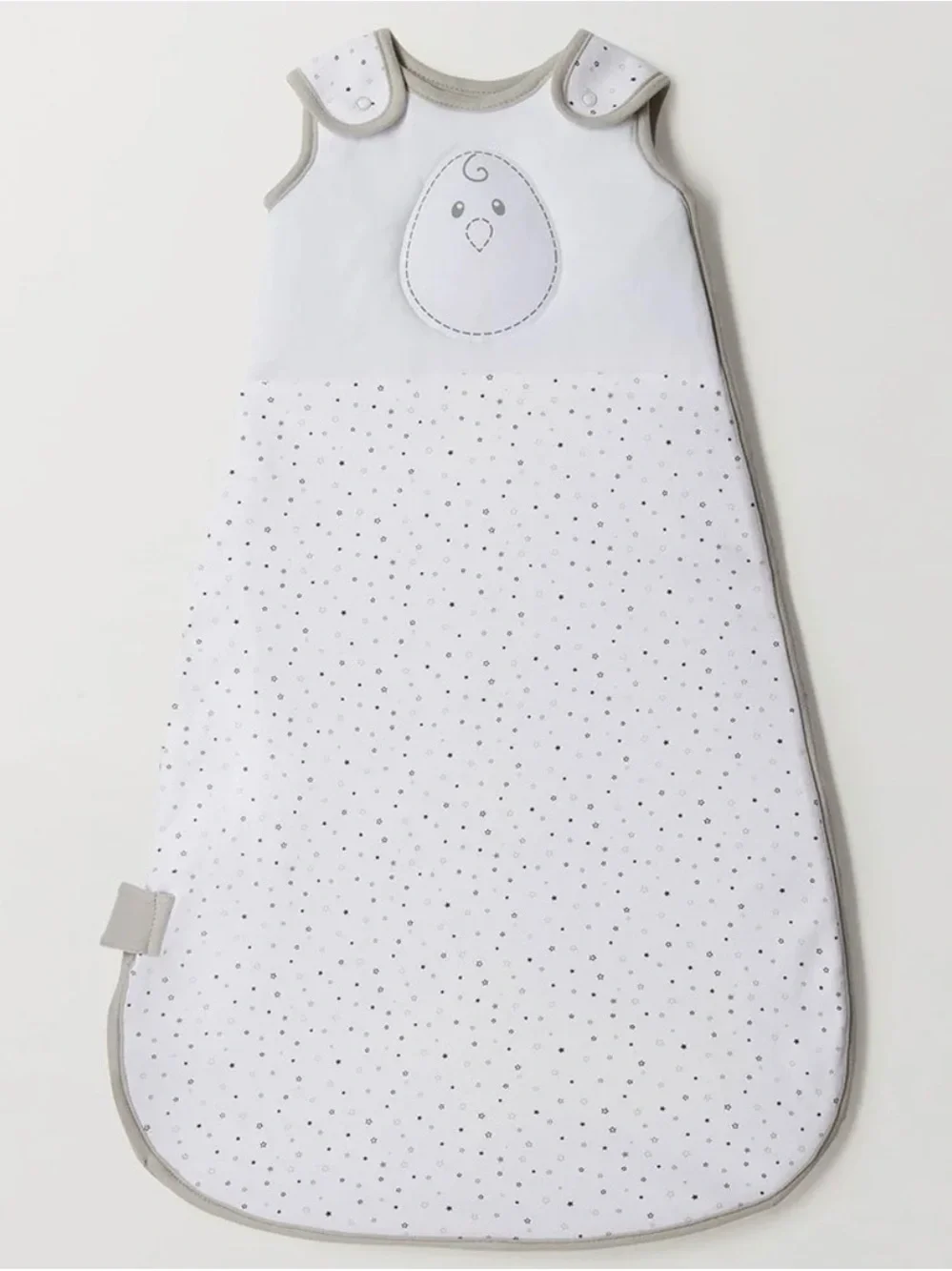 Nested Bean Stardust Grey, Sleep Sack size 6-15 months